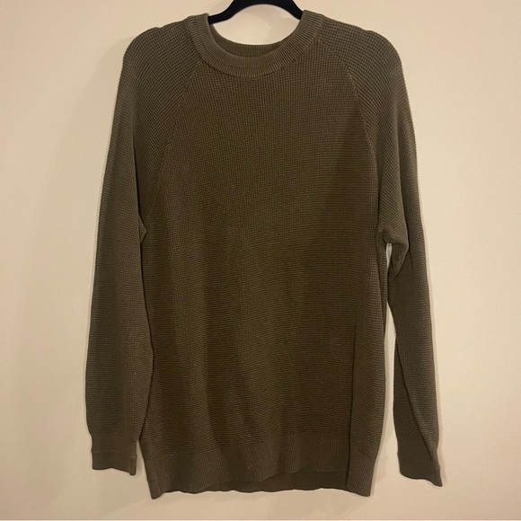 French Connection Green Crewneck Sweater - Picture 1 of 9